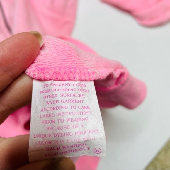 PINK Victoria’s Secret Logo Zip Hoodie Jacket - Picture 12 of 12